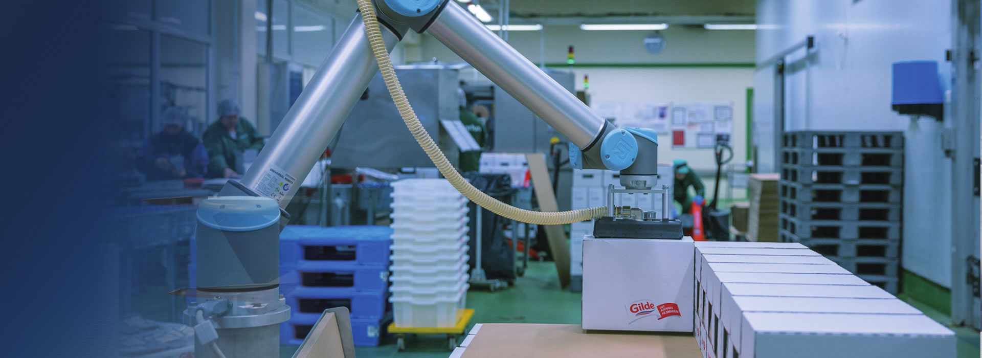 協(xié)作機器人碼垛應用